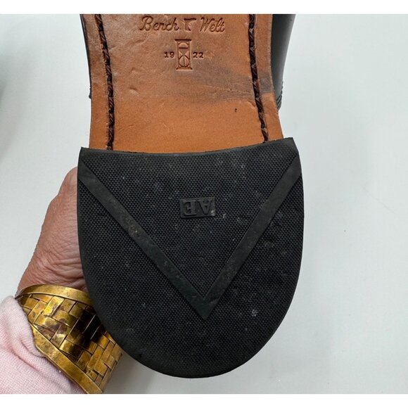 Allen Edmonds Mens Park Avenue Black Leather Lace-Up Oxfords Size 10.5 D - Picture 13 of 13